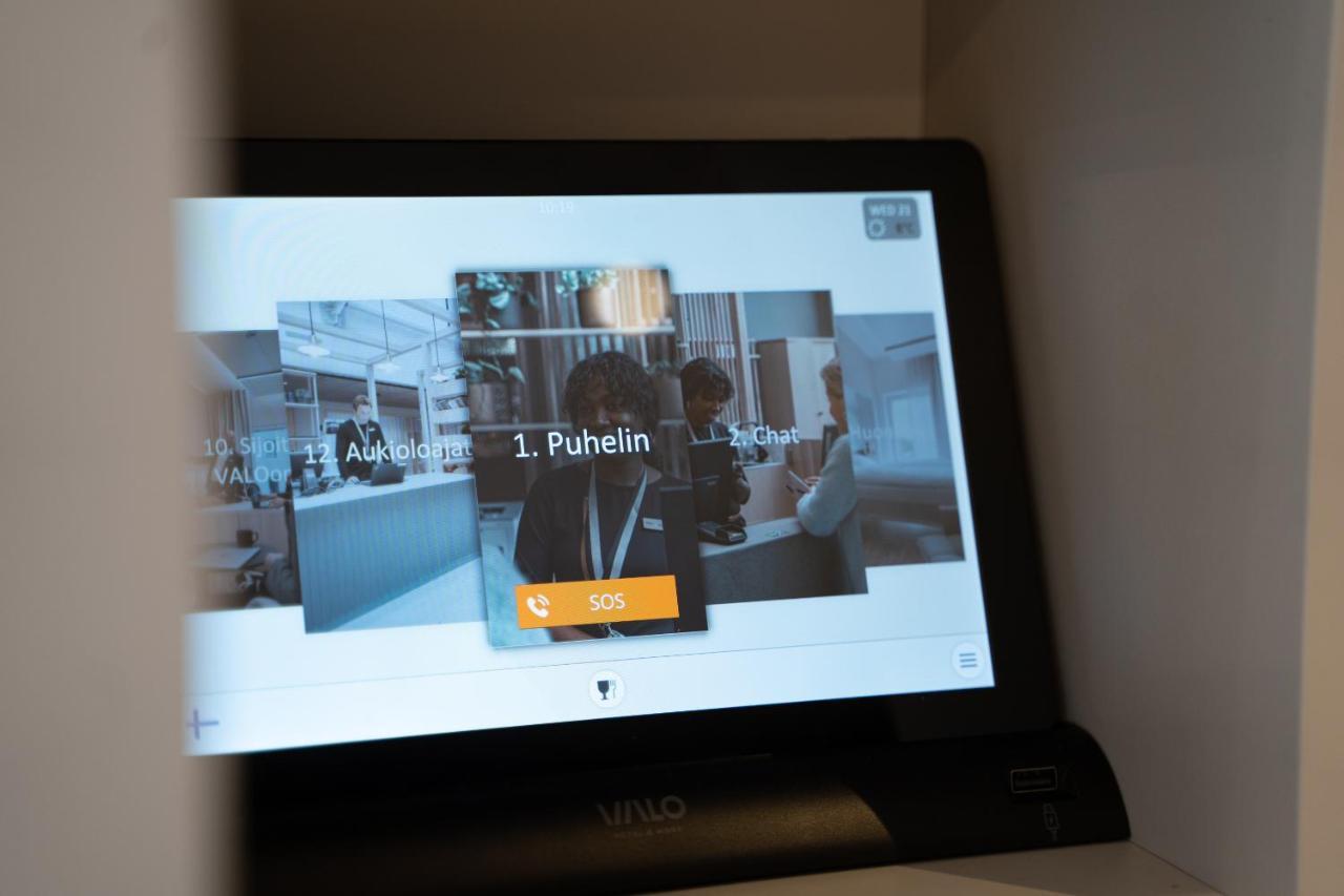 VALO Hotel&Work Helsinki Buitenkant foto Screenshot of the app